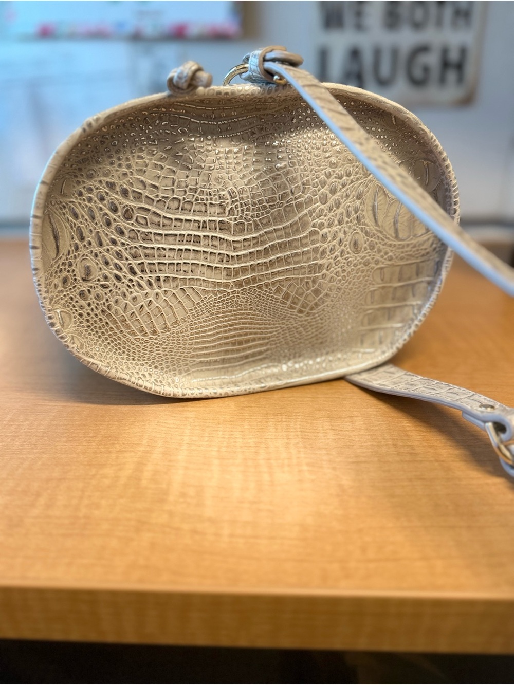 Brahmin Mini Melbourne Oyster Backpack - Picture 5 of 8